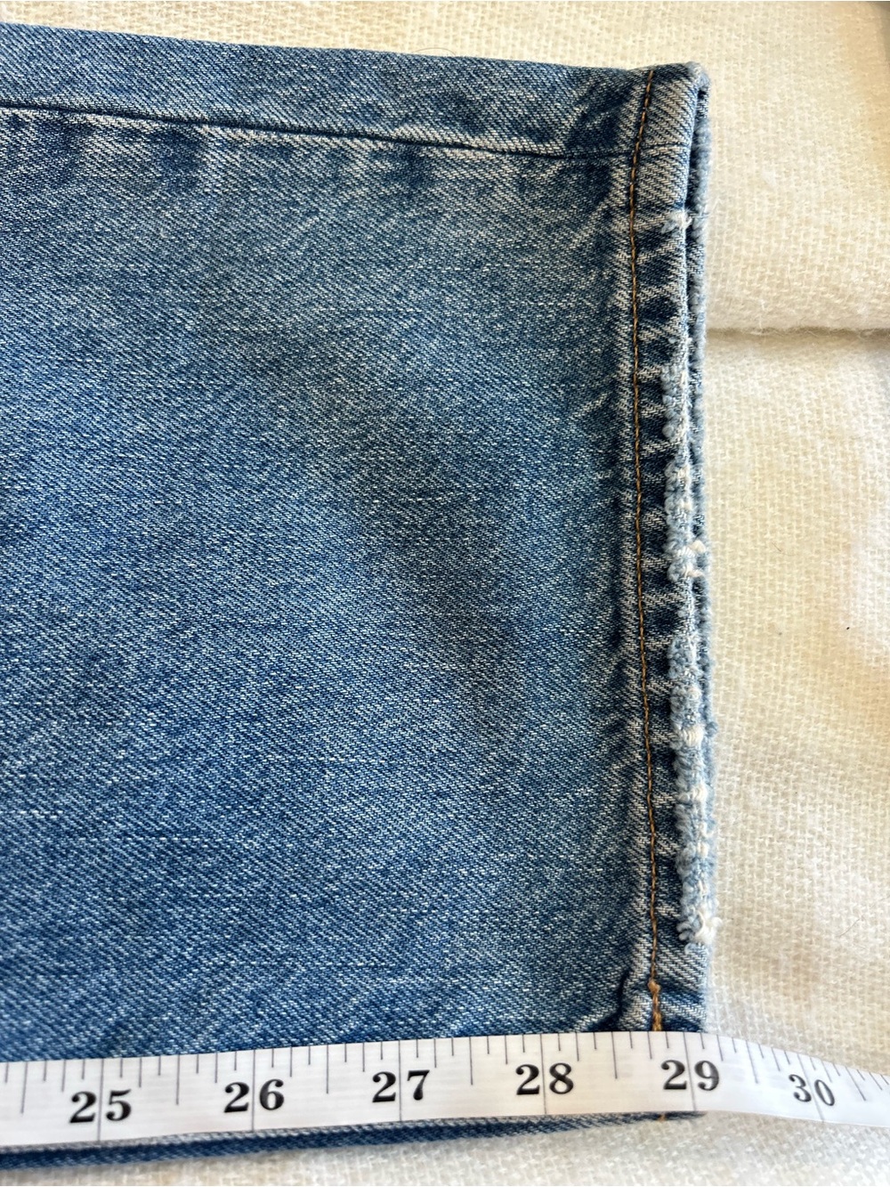 MADEWELL - The Ballon Medium Wash Jeans Size 26 - Picture 14 of 15